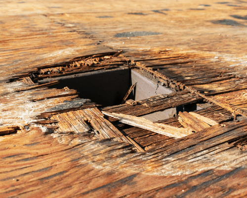 Plywood Sheets roof is one of the class c fire resistant roof for house in canada