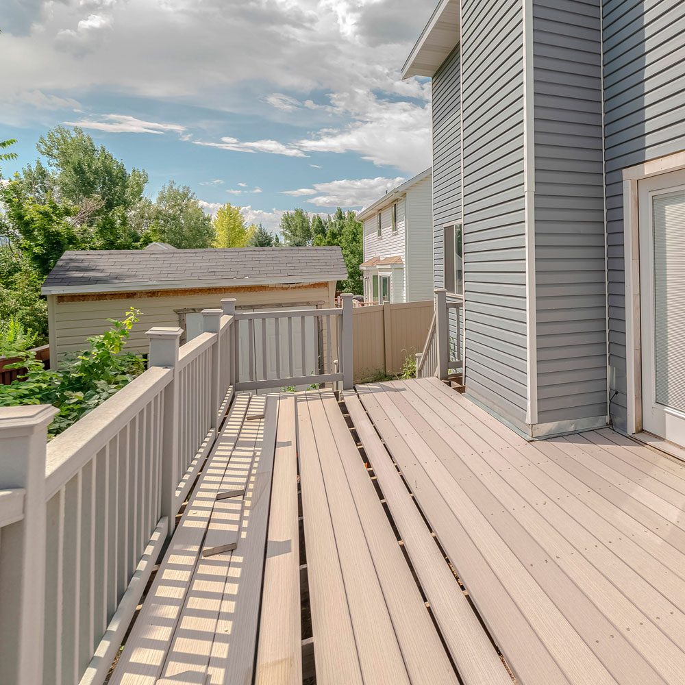 vinyl deck