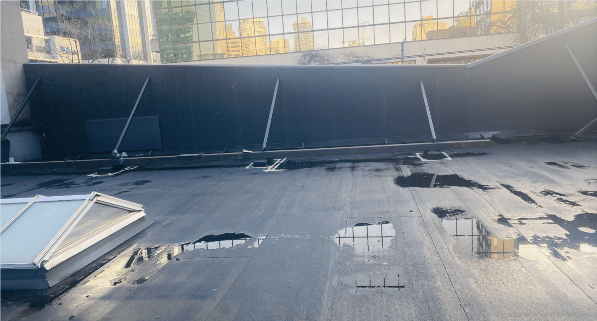 Torch on roofing project in Vancouver
